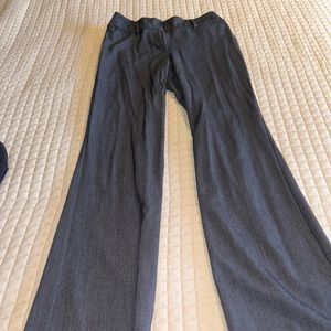 LOFT Grey Curvy Dress Trouser - 4